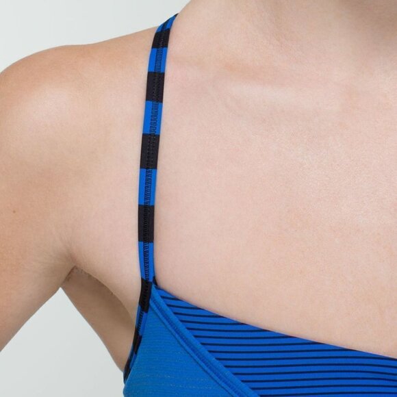 LULULEMON | Roll Out Tank Blue Striped | Sz. 2 - Picture 4 of 13